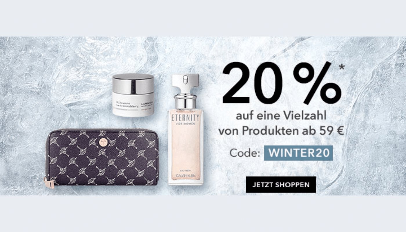 Winter Sale Douglas Motiv