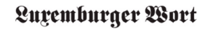 Logo der Tageszeitung Luxemburger Wort