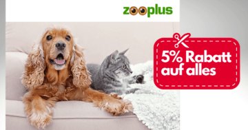 Zooplus 5% Gutschein