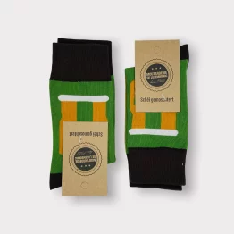 Socken mit Motiv von Moutarderie de Luxembourg