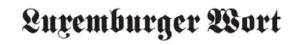 Logo der Tageszeitung Luxemburger Wort