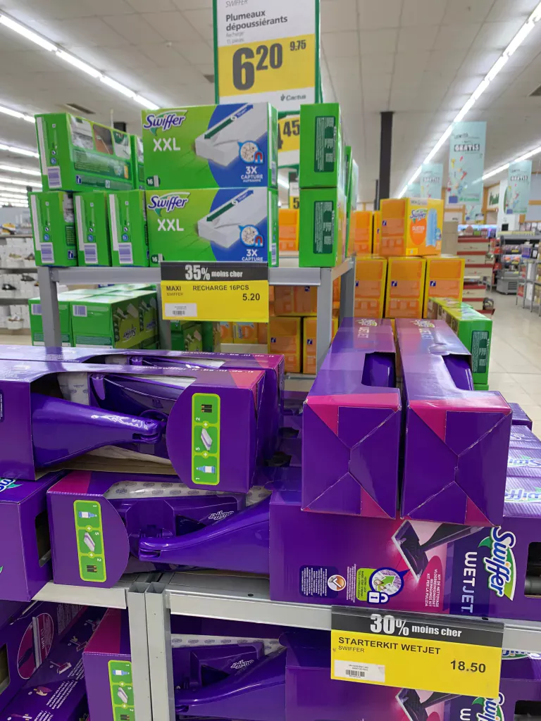 Das Swiffer Wetjet Starterkit im Cactus Bascharage