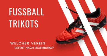 Roter Fussballschuh