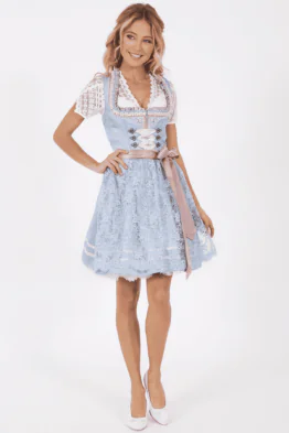 Blaues Dirndl